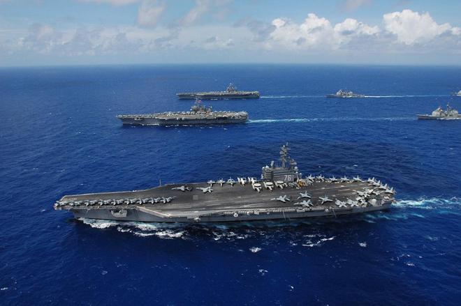 美国十大航母战斗群，全球海军力量的巅峰之作，美国十大航母战斗群，全球海军力量的巅峰标志