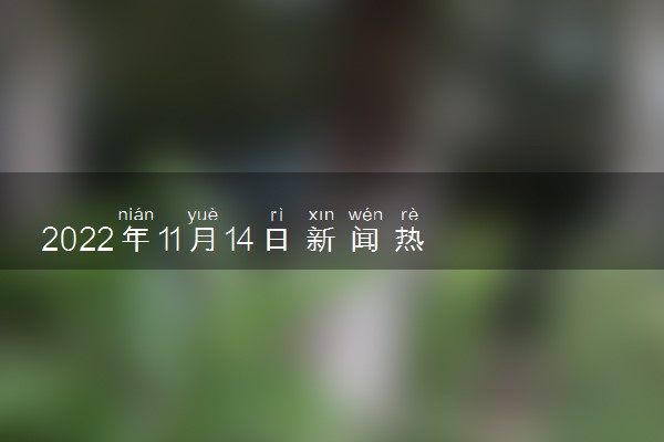 最近新闻大事件概述，聚焦 2022年11月全球热点事件，2022年11月全球热点事件回顾与概述