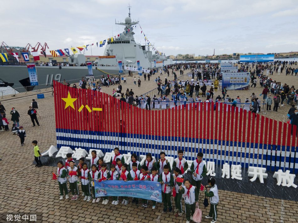 青岛海军节宣传图片大全——展现海洋强国风采的壮丽画卷，青岛海军节宣传图片集锦，海洋强国风采的壮丽画卷展现