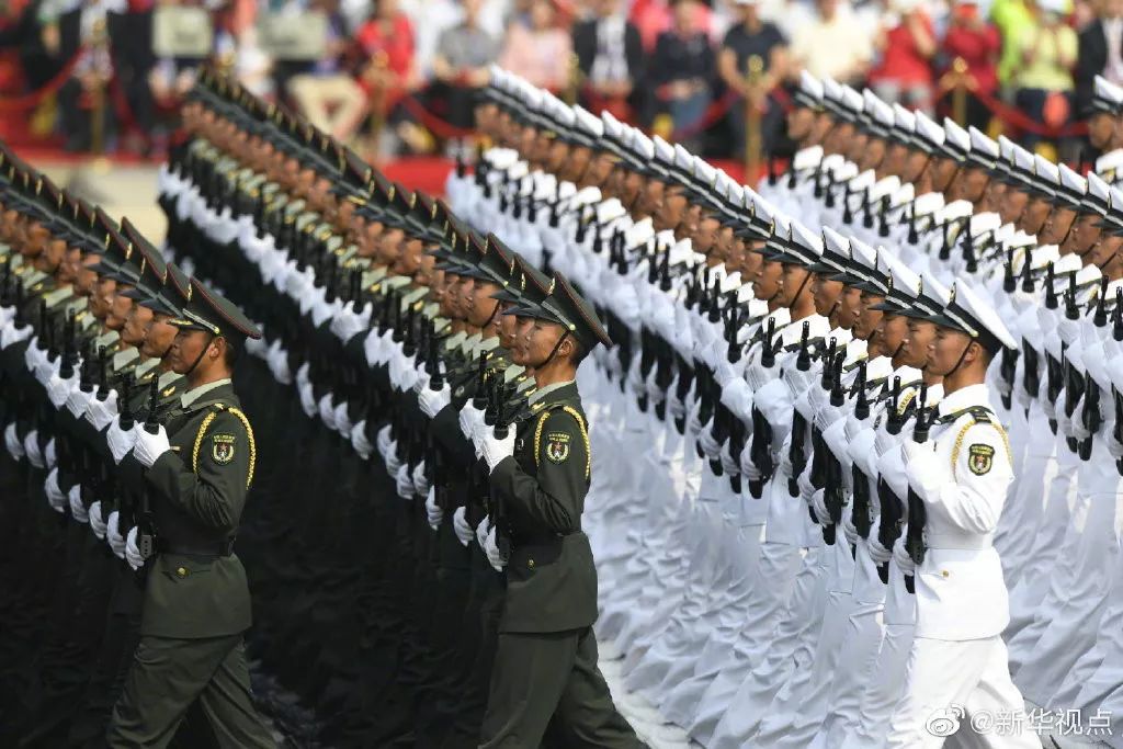 国庆阅兵中的方阵风采，国庆阅兵中的方阵风采展示