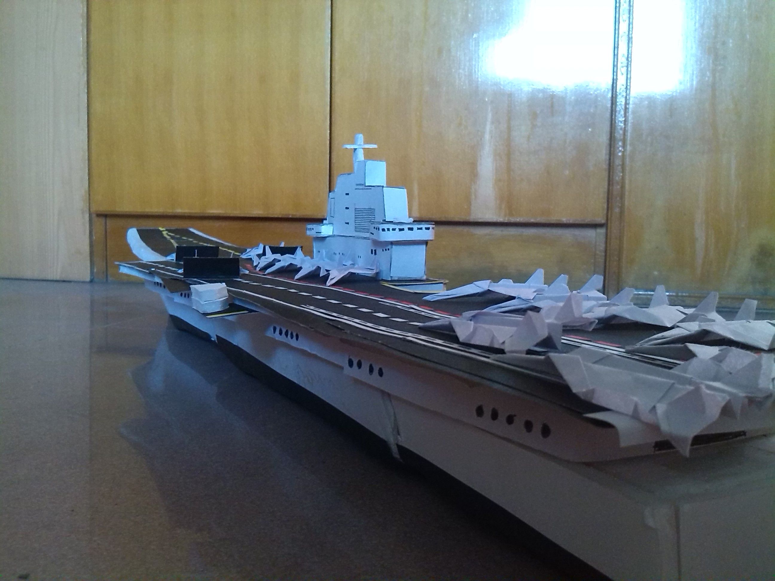 航空母舰模型制作 第2页