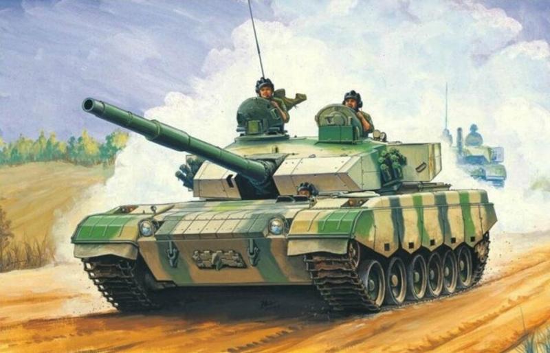 99A主战坦克与96式，钢铁巨兽间的较量，钢铁巨兽对决，99A主战坦克与96式的较量