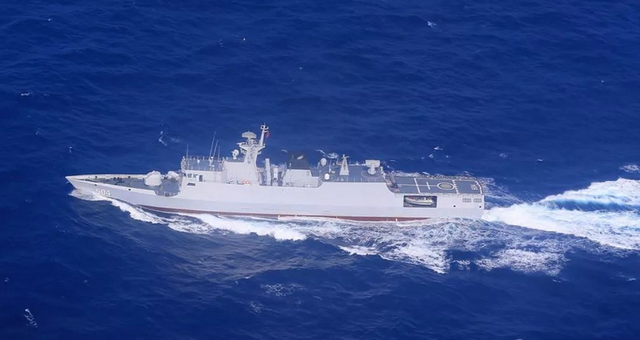 朔州舰610，中国海军力量的骄傲，中国海军力量骄傲，朔州舰610风采展示