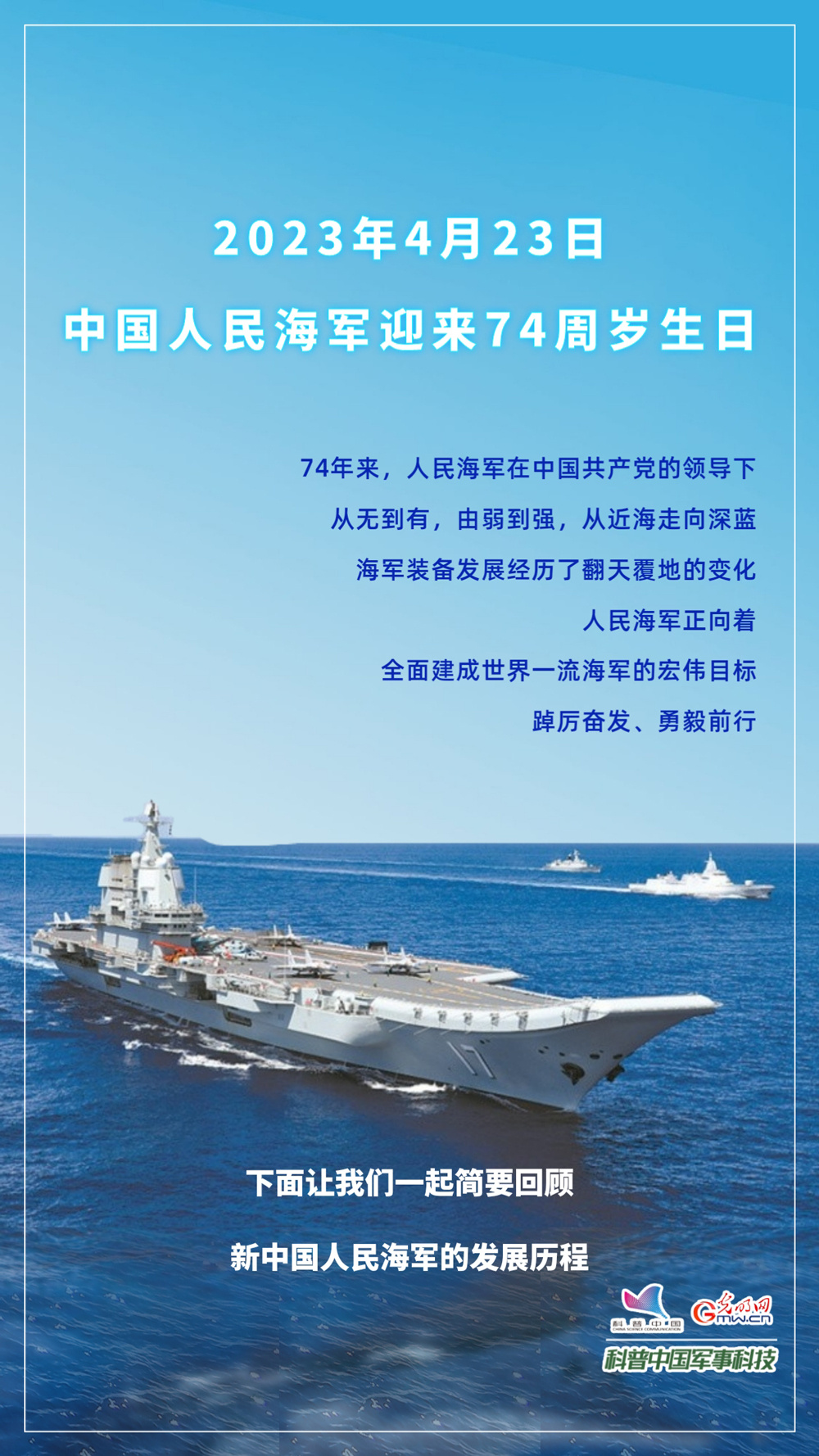 海军74周年，光荣历程与未来展望，海军74周年庆典，光荣历程及未来展望