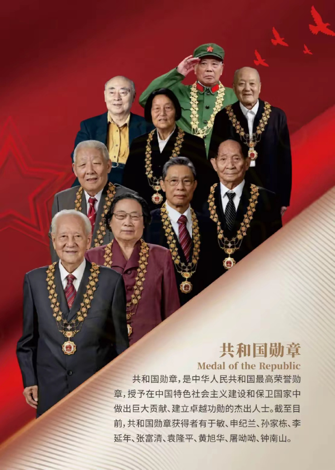 八大共和国勋章人物，时代的荣光与民族的骄傲，八大共和国勋章人物，时代荣光与民族骄傲的象征