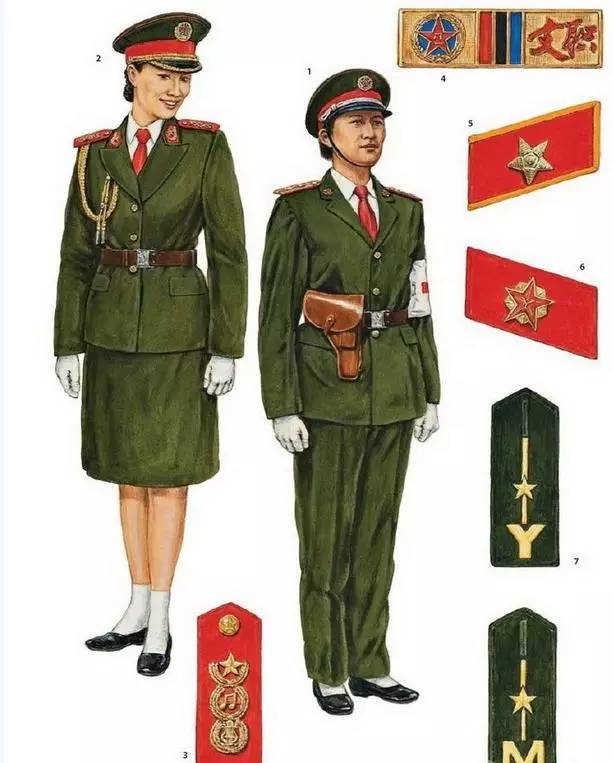 中国陆军85式军服