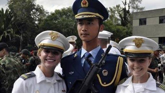 中国女兵风采