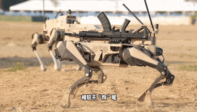 机器狼亮相，未来科技与智能文化的交融，机器狼亮相，未来科技与智能文化的交汇点