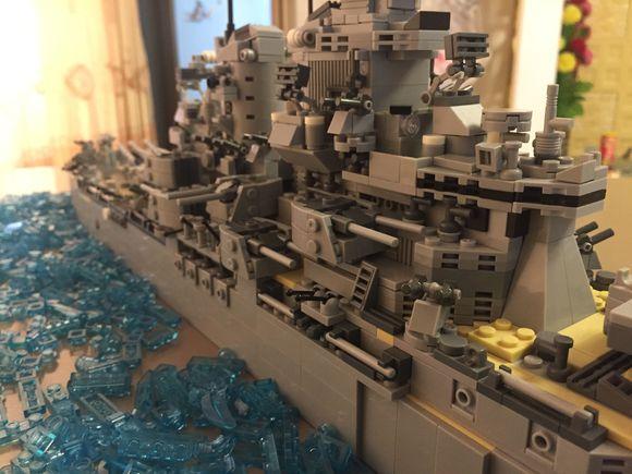 乐高战列舰，创意与技术的完美结合，乐高战列舰，创意与技术的极致融合
