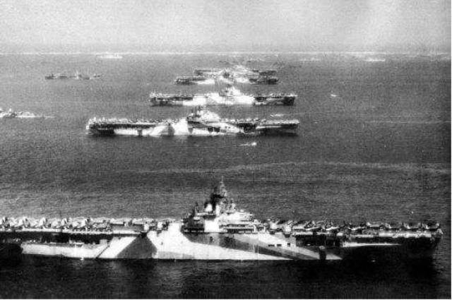 二次大战中的美国航母数量及其影响，二战时期美国航母数量及其影响力探究