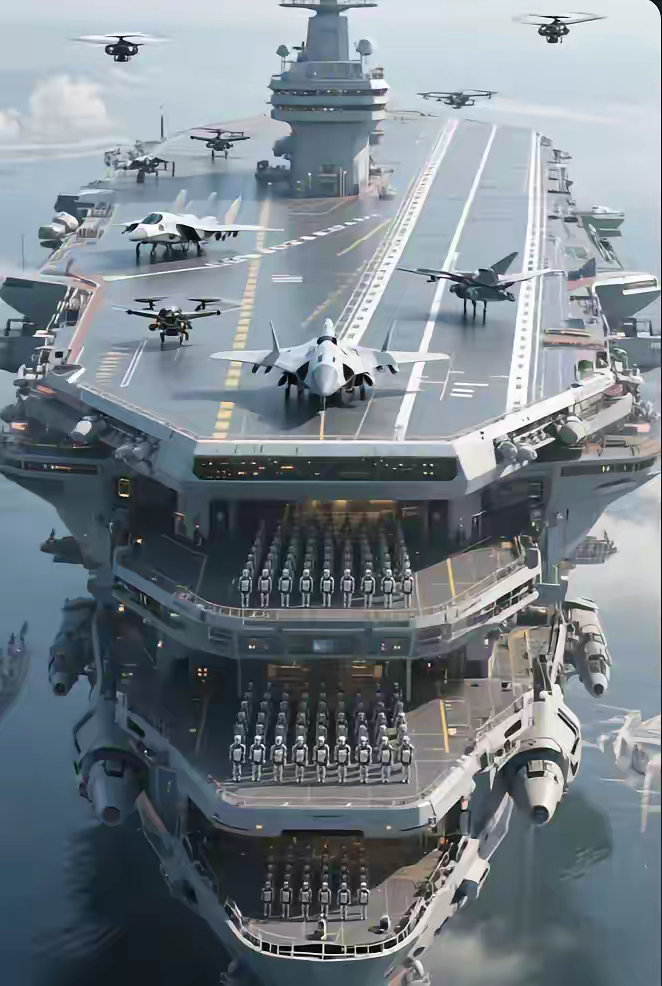 空天母舰与核航空母舰,究竟哪个更强?,空天母舰与核航空母舰,谁更强?对比解析