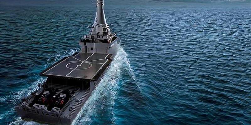 半潜式军舰，未来海军力量的探索与突破，半潜式军舰，未来海军力量的探索与突破之路