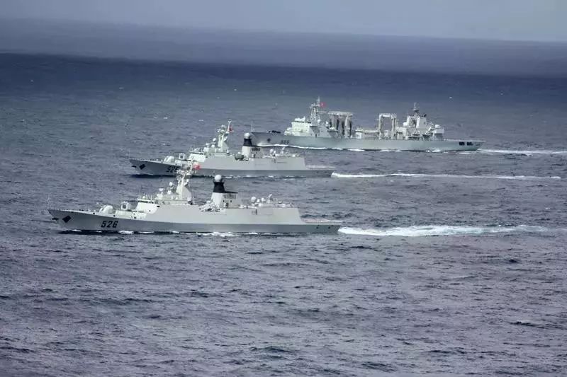 中国海军舰队，强大的力量与无限的潜力，中国海军舰队，强大的力量与未来潜力无限