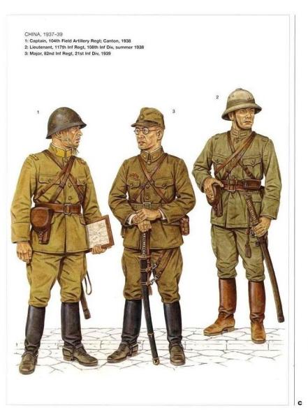 日军军服进化史，日军军服进化史揭秘，历史变迁下的制服演变