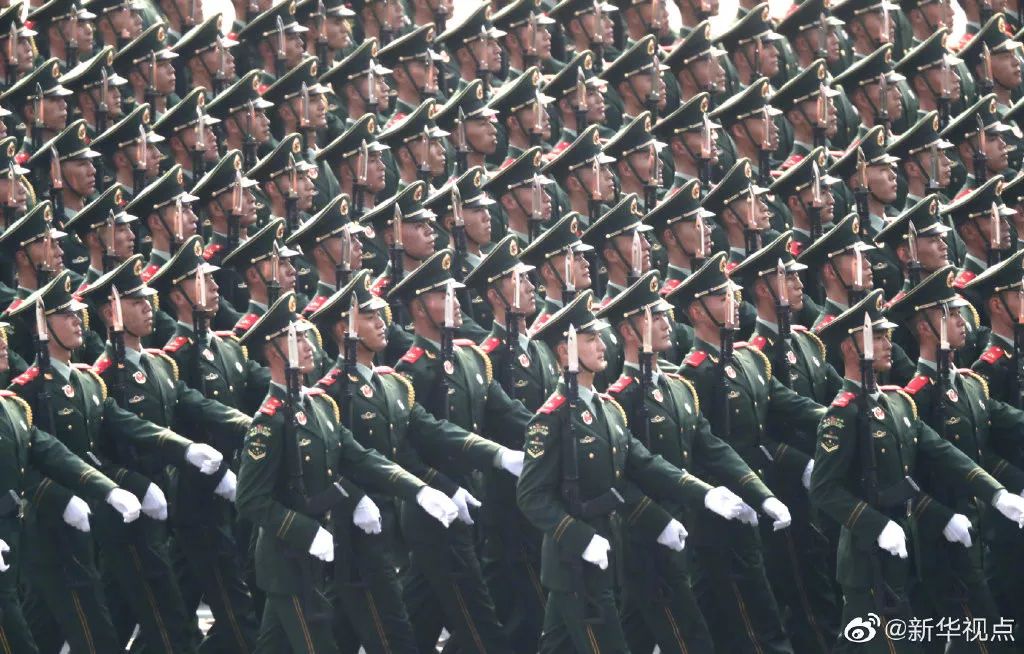 大阅兵的方阵告诉我，大阅兵中的震撼方阵