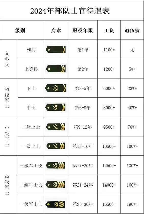 七级士官，级别待遇与职责担当，七级士官，级别待遇、职责与担当全解析