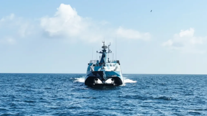 南部战区导弹快艇三十二大队，英勇无畏，捍卫海疆，南部战区导弹快艇三十二大队，英勇捍卫海疆的先锋力量