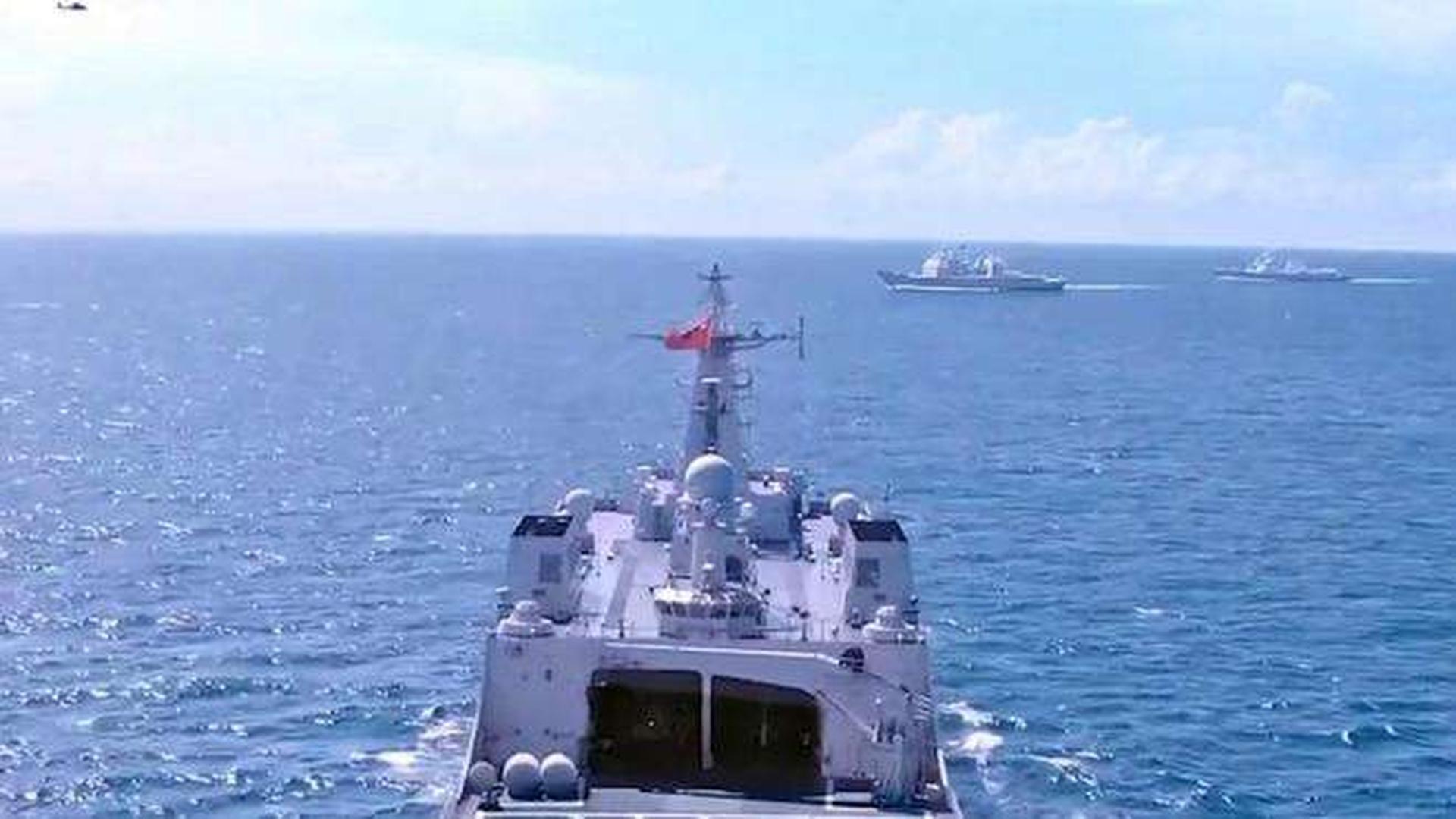 解放军在台海区域的封锁行动,历史背景与行动解析,解放军在台海区域的封锁行动,历史背景与行动解析