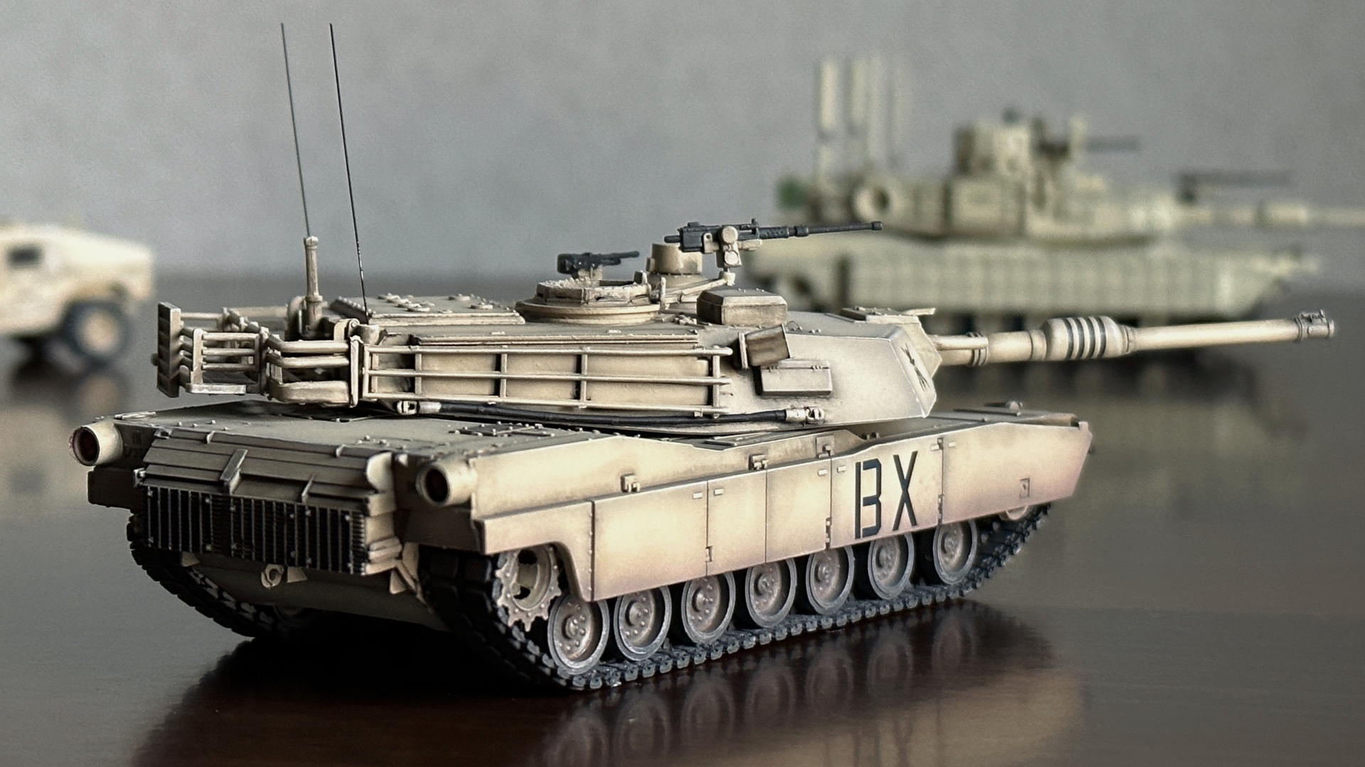 M1A2艾布拉姆斯倒V，装甲猛狮的新姿态，M1A2艾布拉姆斯倒V，装甲猛狮的新风采