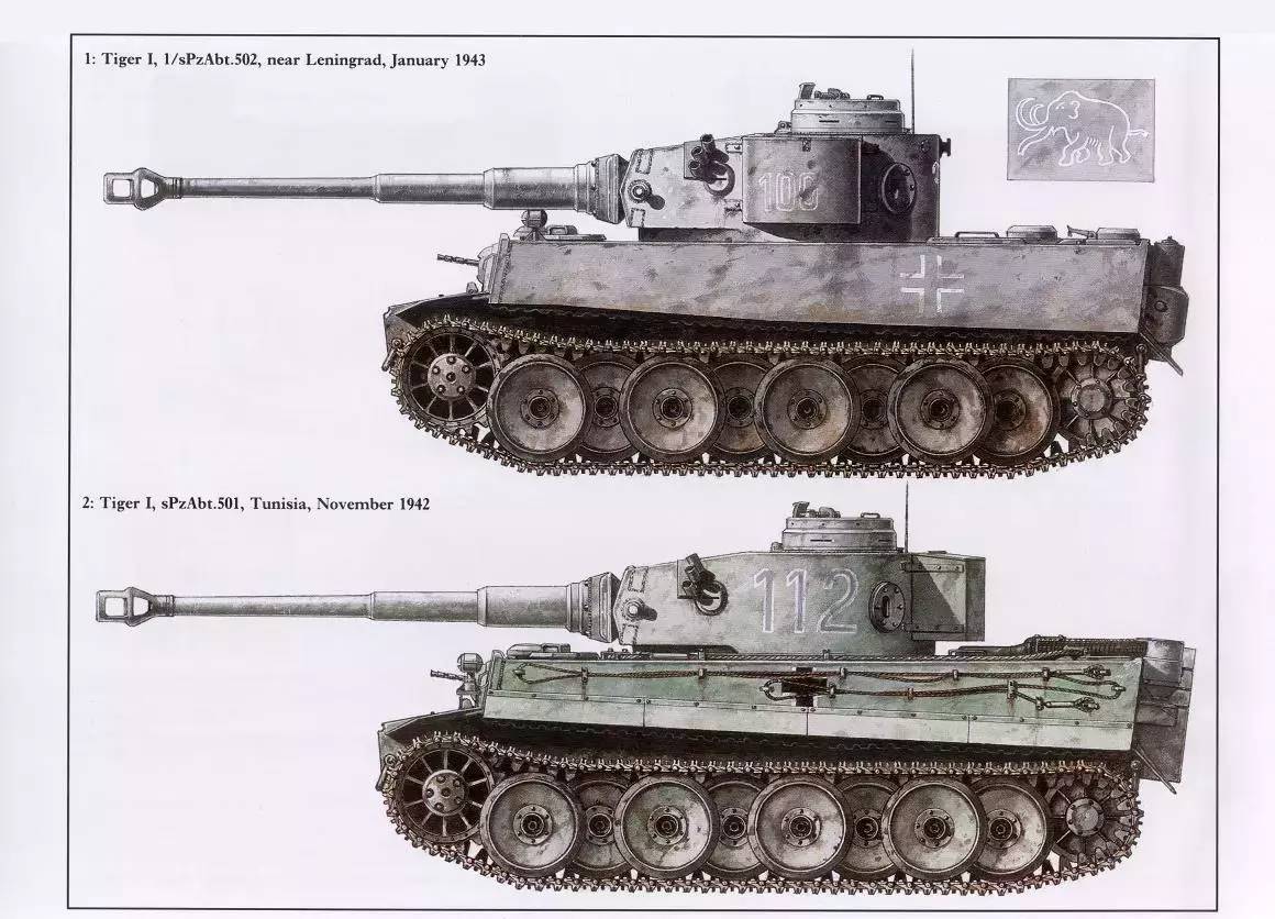 虎式装甲,二战中的钢铁巨兽,二战中的钢铁巨兽,虎式装甲