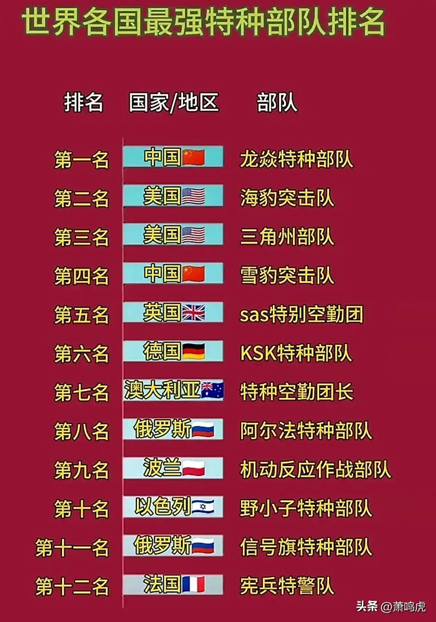 中国特种部队排名图片及其卓越表现，中国特种部队排名图片及卓越表现概览