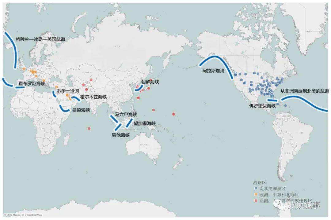美国军事基地分布图，揭示全球军事力量的地理布局与战略考量，全球视角下的美国军事基地分布图，揭示战略力量的地理布局与战略考量