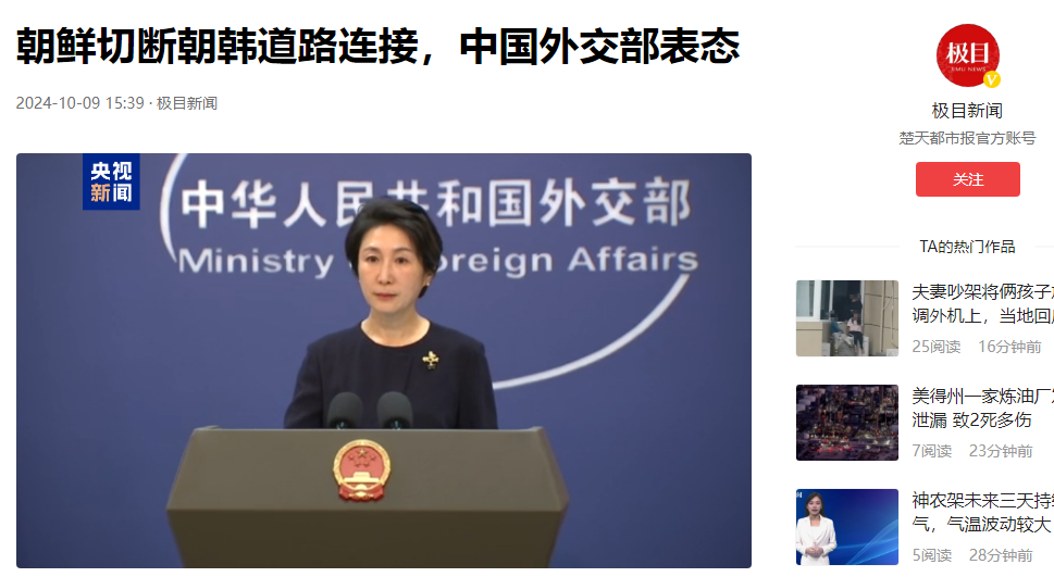 外交部紧急表态朝鲜动武,国际局势下的紧张与应对,外交部紧急回应朝鲜动武,国际局势紧张下的应对策略