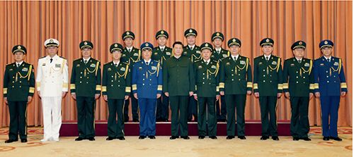 中国现役上将数量