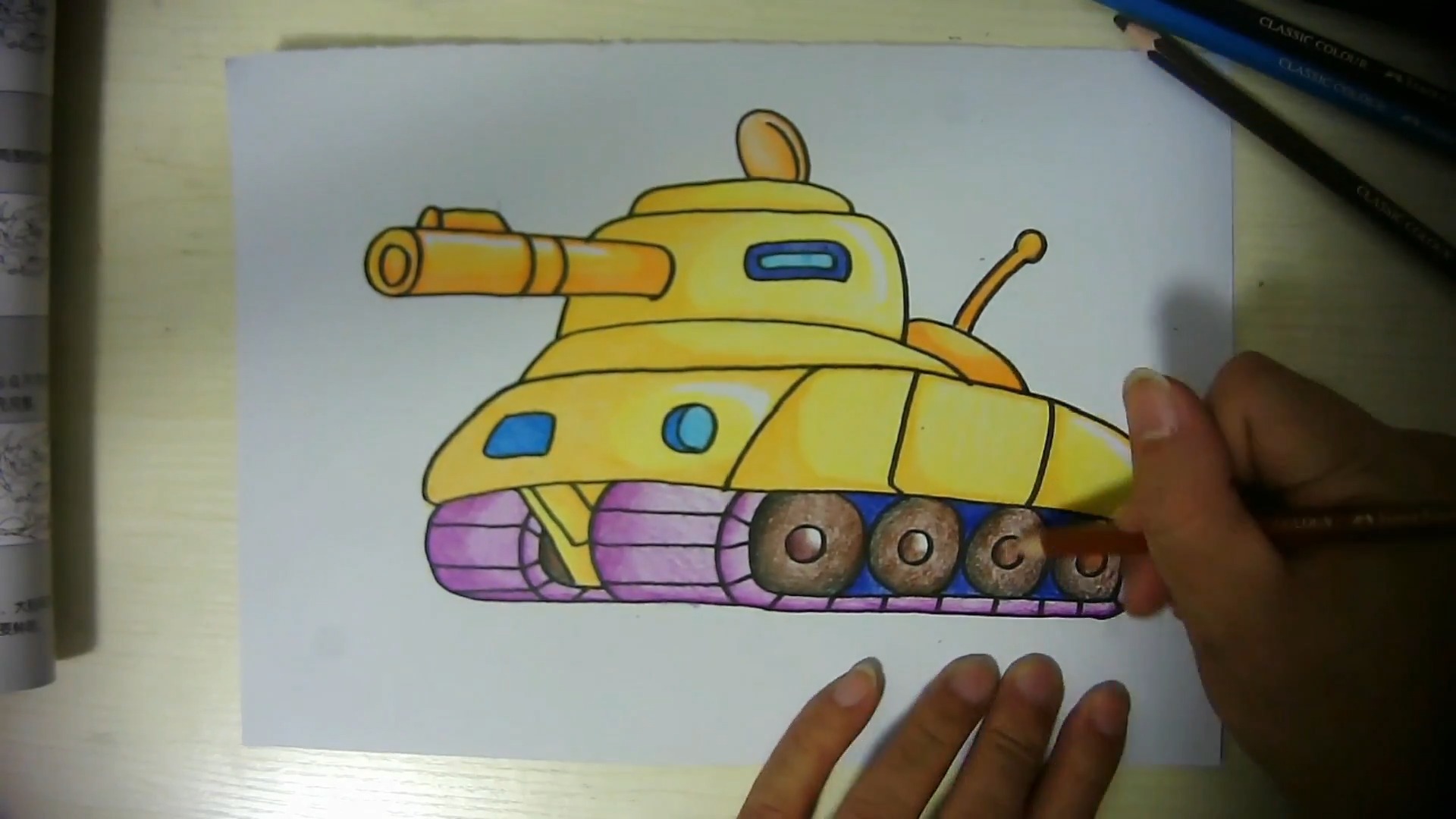 画坦克车,从想象到现实的艺术之旅,从想象到现实的艺术之旅,画坦克车