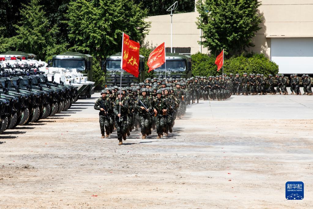 北京武警总队新任领导团队，引领新时代的新力量，北京武警总队新任领导团队，引领新时代的新力量崛起