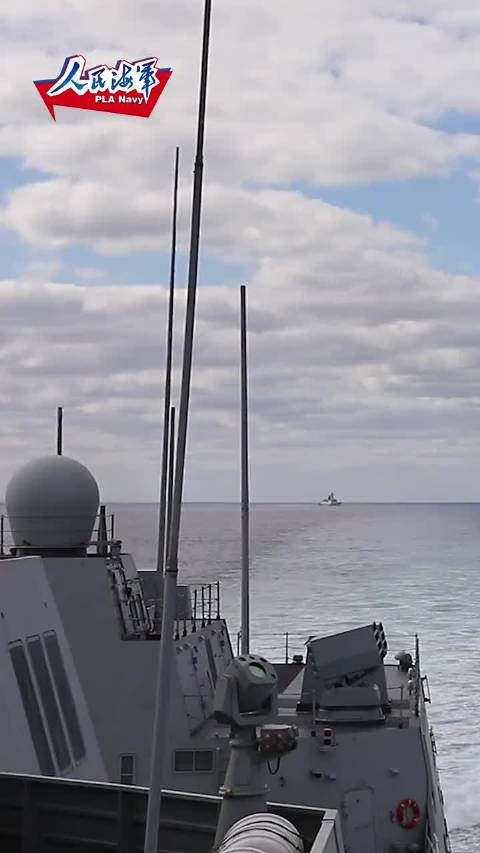 海上联合-2021，俄方舰艇展现强大实力，海上联合-2021，俄方舰艇彰显强大实力