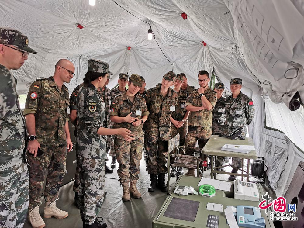 中德卫勤实兵联演，开启年份与深化军事合作的历程，中德卫勤实兵联演，开启军事合作深化历程之年