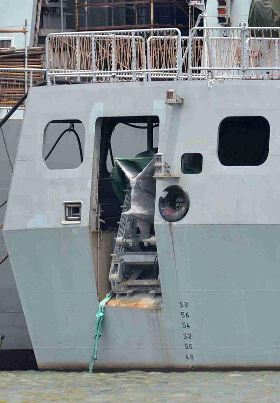 中国056型护卫舰改海警船,船弦号背后的故事,中国056型护卫舰转型海警船,船弦号背后的故事探索