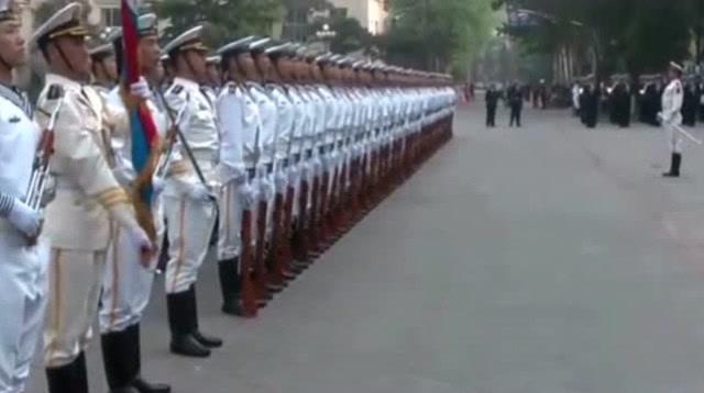 海军仪仗队受阅视频,荣耀的瞬间与力量的展现,海军仪仗队阅兵视频,荣耀瞬间与力量的展现