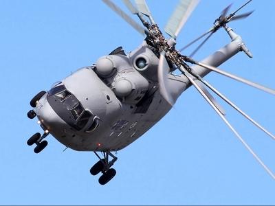 中国米-26直升机的身影与力量,中国米-26直升机的强大身影与力量