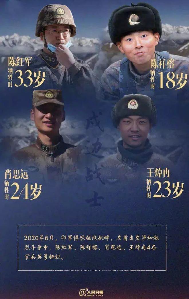 五位戍边英雄，人民日报中的英勇赞歌，人民日报致敬五位戍边英雄，英勇赞歌，守护边疆的荣耀勋章