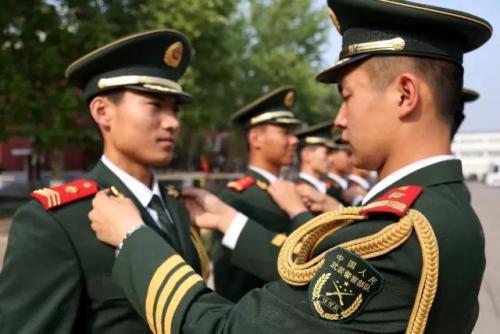 武警仪仗队，荣耀的象征与国家的骄傲，武警仪仗队，荣耀的象征与国家之光