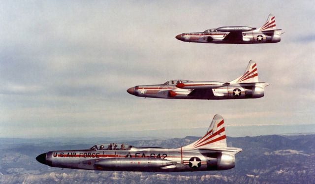 美国F-80战斗机，空中力量的杰出代表，美国F-80战斗机，空中力量的卓越典范