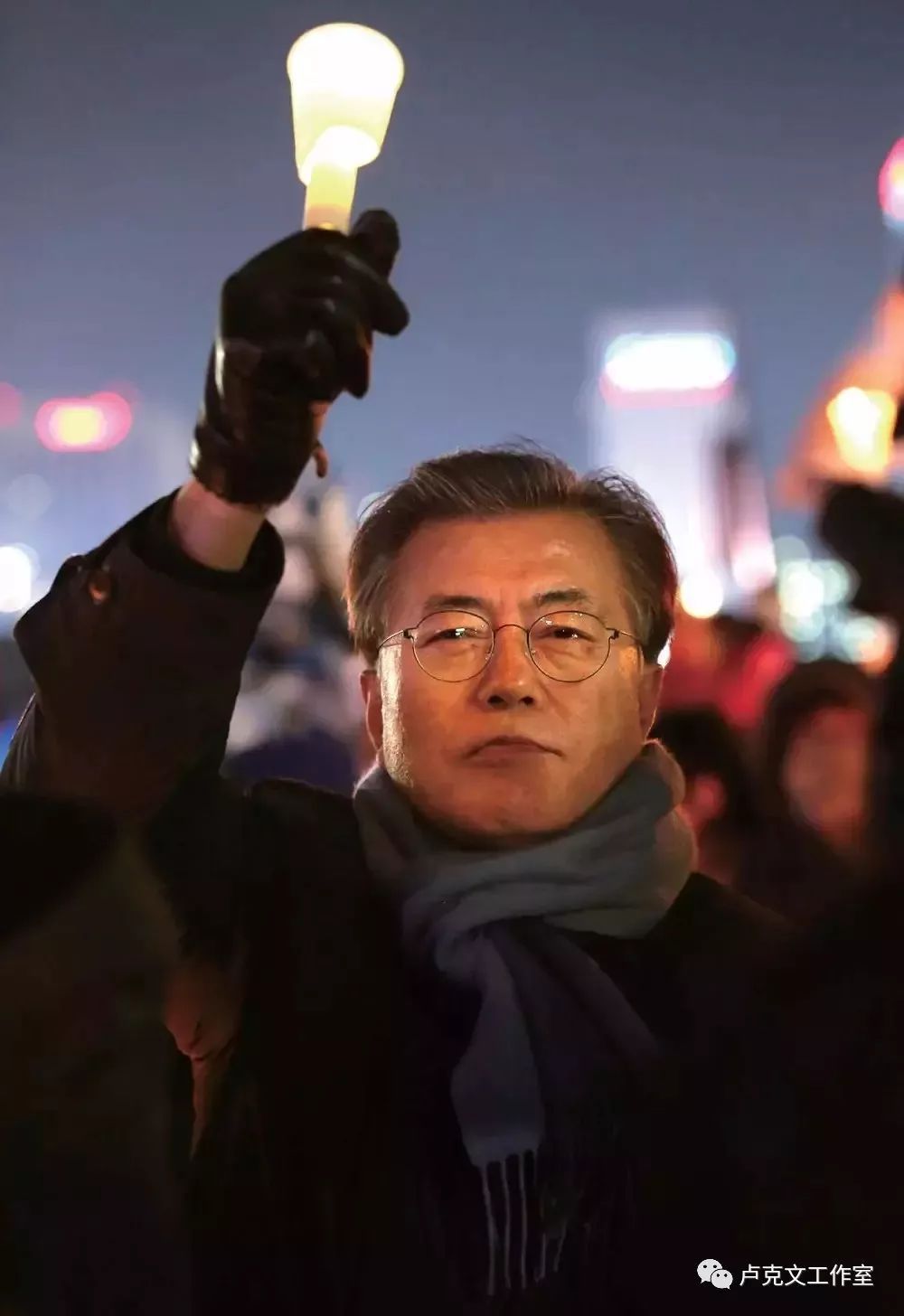 文在寅的支持者们,力量与信念的汇聚,文在寅支持者们,力量与信念的集结