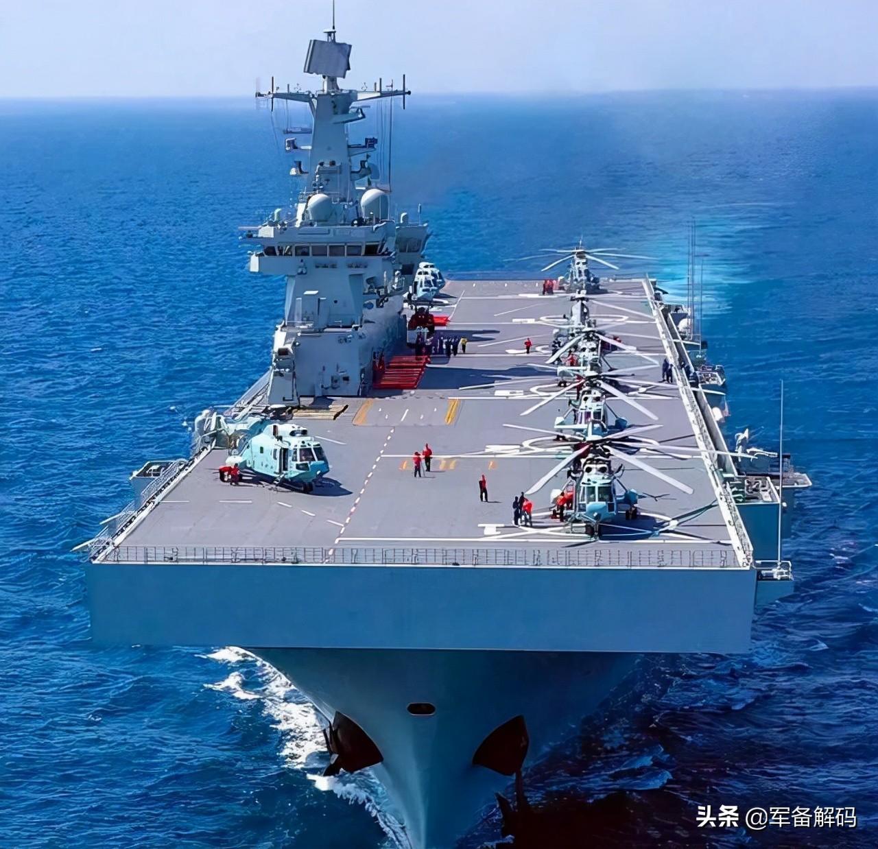 广西舰，中国海军新力量——075型两栖攻击舰二号舰的崛起，广西舰崛起，中国海军新力量——075型两栖攻击舰二号舰震撼登场