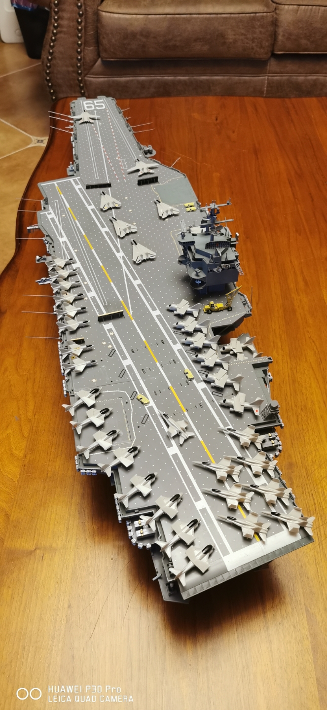 我的心爱之物——航空母舰模型,航空母舰模型——我的心爱之物