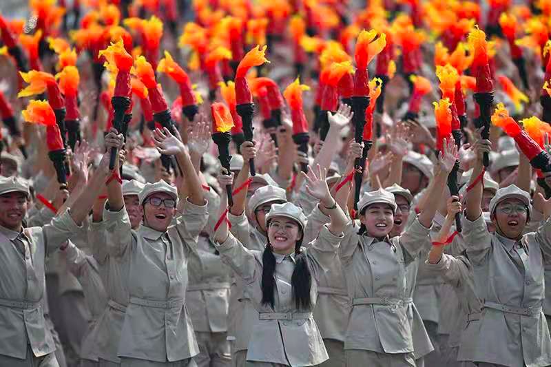 北京化工大学阅兵方阵,荣耀与力量的展现,北京化工大学阅兵方阵,荣耀与力量的汇聚