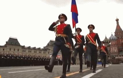 纪念胜利日,俄罗斯阅兵式的荣耀出场,俄罗斯胜利日阅兵,荣耀的瞬间,致敬英雄的传承