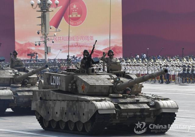 庆祝祖国华诞，70周年国庆阅兵中的99A主战坦克，庆祝祖国华诞，国庆阅兵中的99A主战坦克风采展