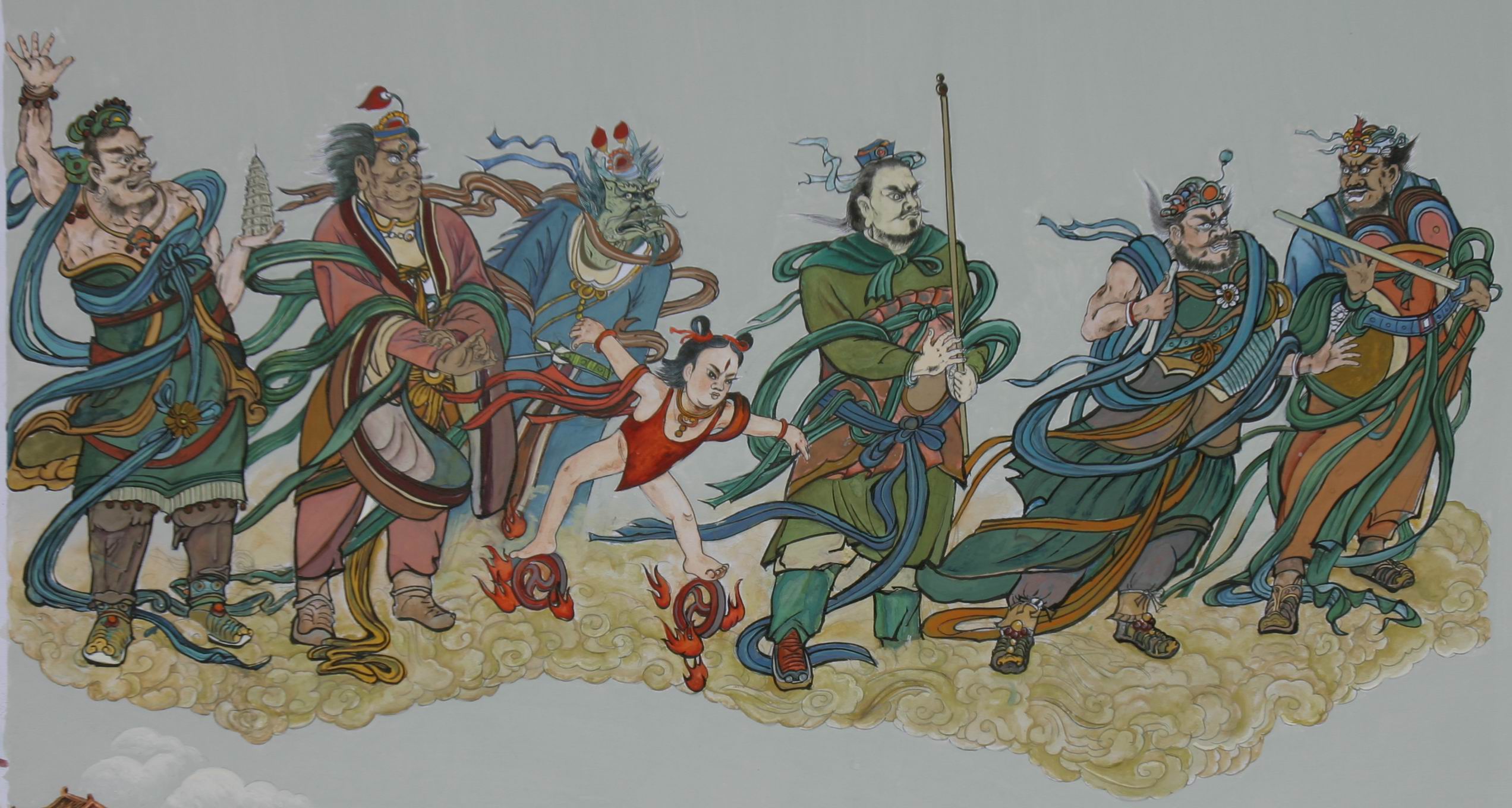 昆仑舰队与神仙教母，传奇的交汇，昆仑舰队与神仙教母的传奇交汇