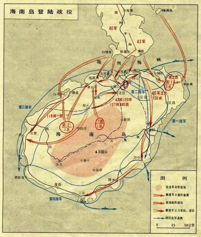解放海南岛作战行动,历史回顾与意义深远,解放海南岛作战行动的历史回顾与深远意义