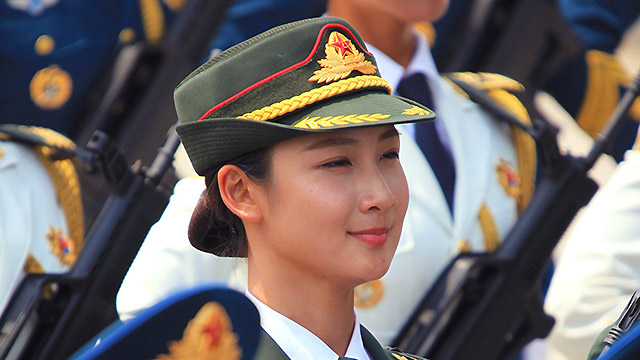 三军女仪仗队图片,展现女性力量与荣耀的壮丽画卷,三军女仪仗队壮丽图片展示,女性力量与荣耀的辉煌瞬间