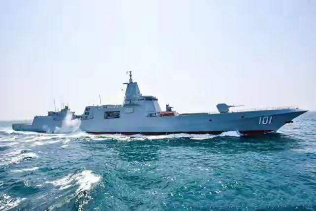 揭秘中国海军新力量,055109号舰,揭秘中国海军新力量,055109号舰亮相展露锋芒