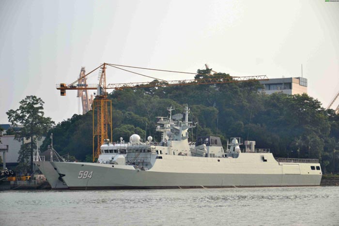 无锡号护卫舰,中国海军的骄傲,中国海军骄傲,无锡号护卫舰风采展示