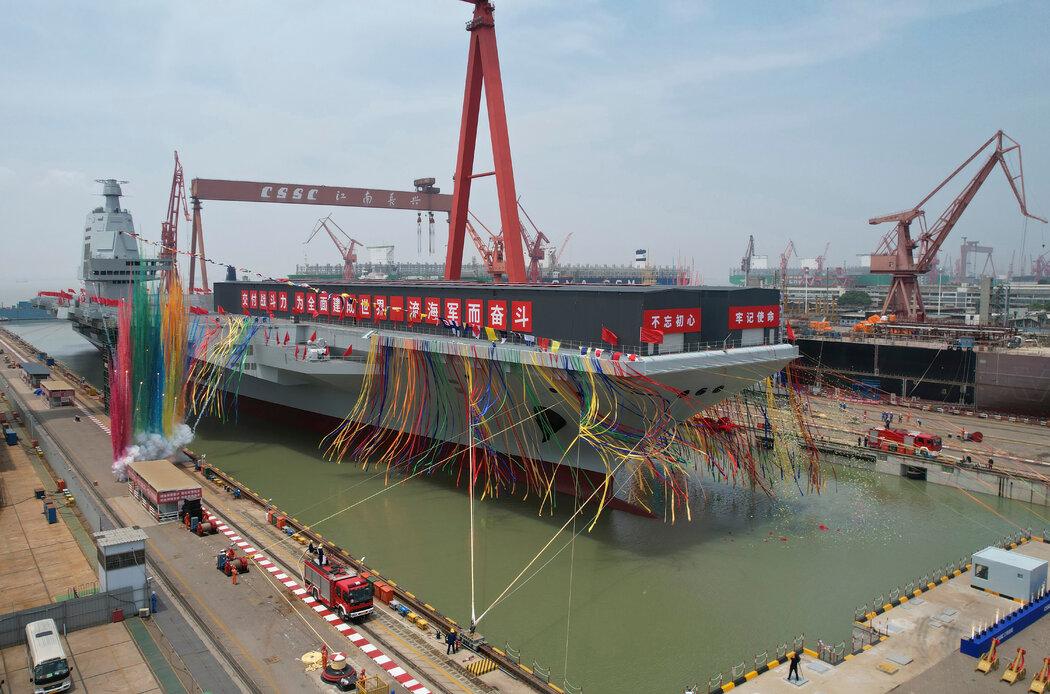 中国在建造第三艘航母吗？——探究中国海军发展的最新动态，中国海军新动态揭秘，第三艘航母建造进展与海军力量发展探究